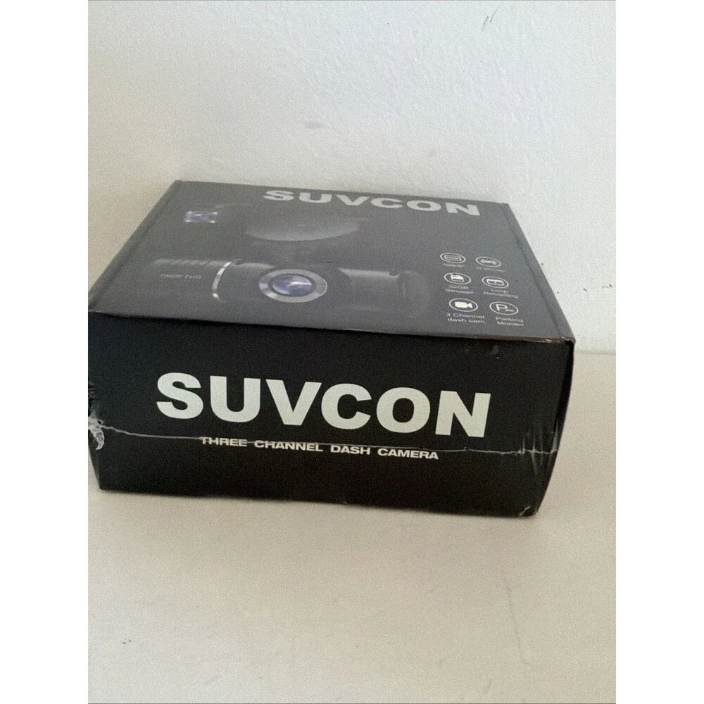 SUVCON 3CH Dash Camera w/ 32GB Memory Card (E10049545)